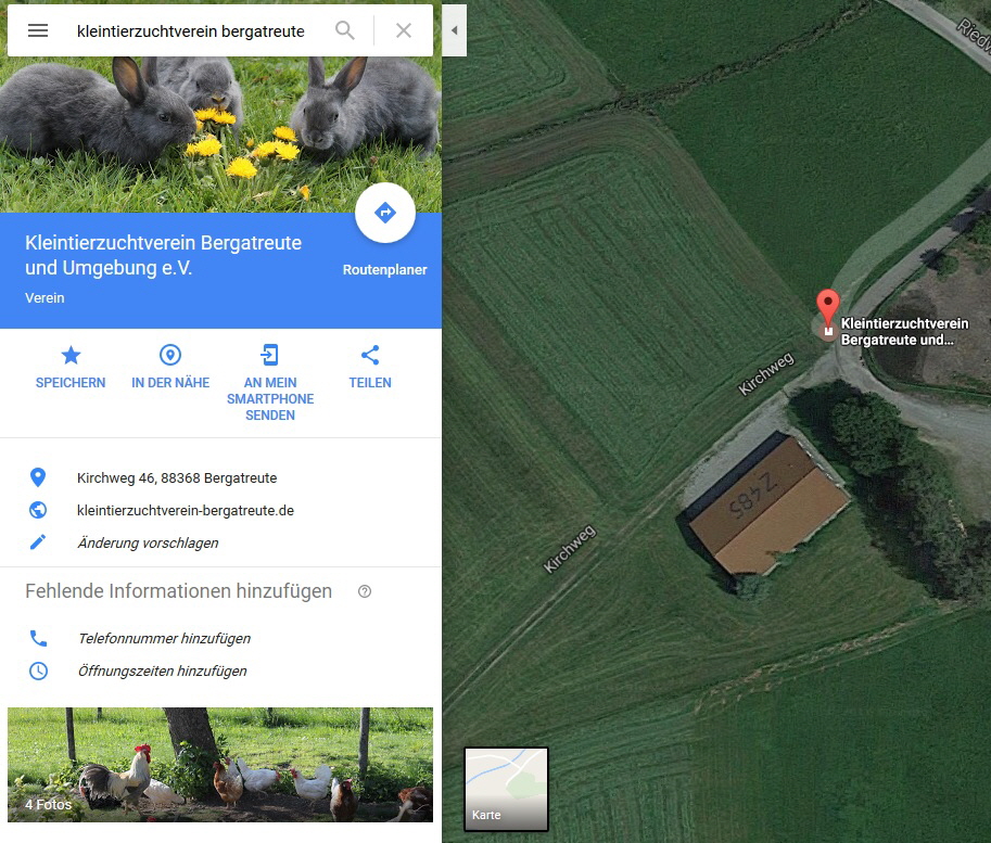 Google-Maps-Standpunkt